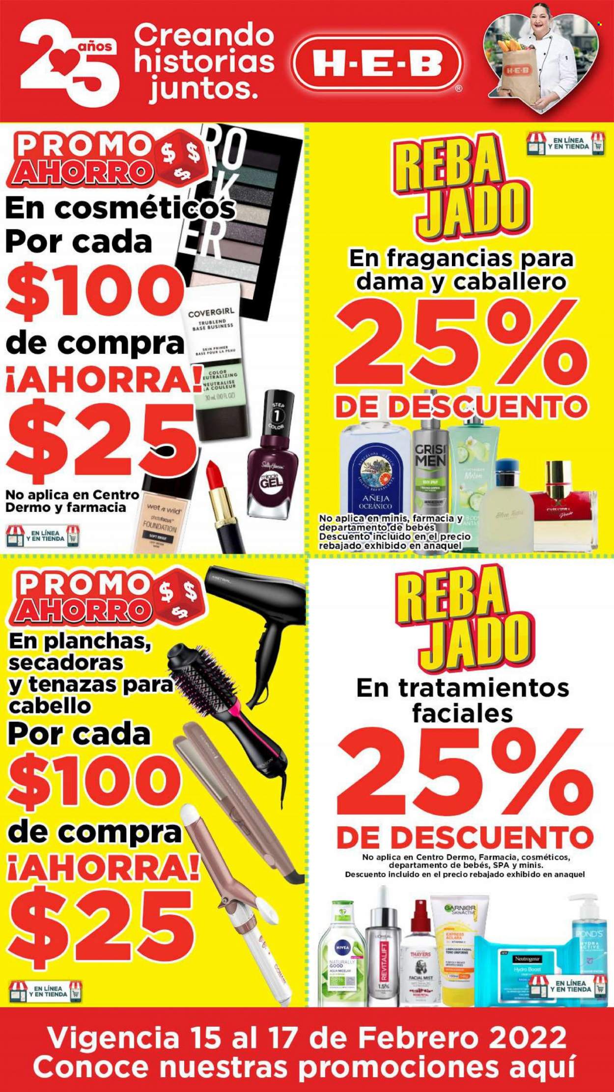 Catálogo H-E-B - 15.2.2022 - 17.2.2022. Página 1
