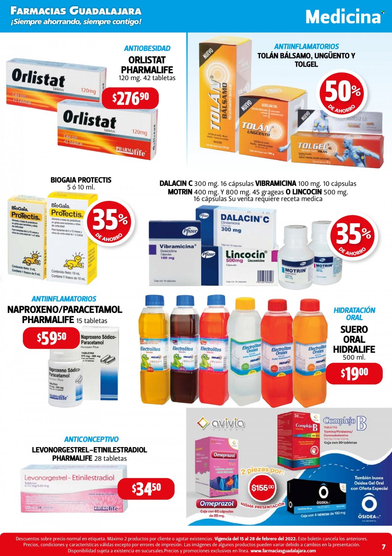 Catálogo Farmacias Guadalajara - 15.2.2022 - 28.2.2022. Página 7