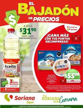 Folleto actual Soriana Súper - 15.2.2022 - 27.2.2022.
