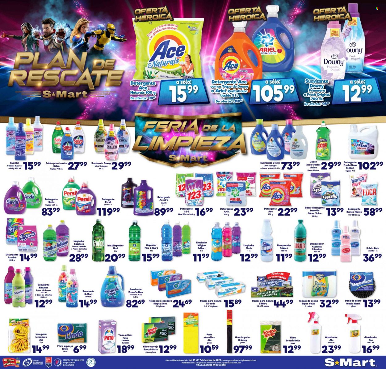 Catálogo S-Mart - 15.2.2022 - 17.2.2022. Página 1