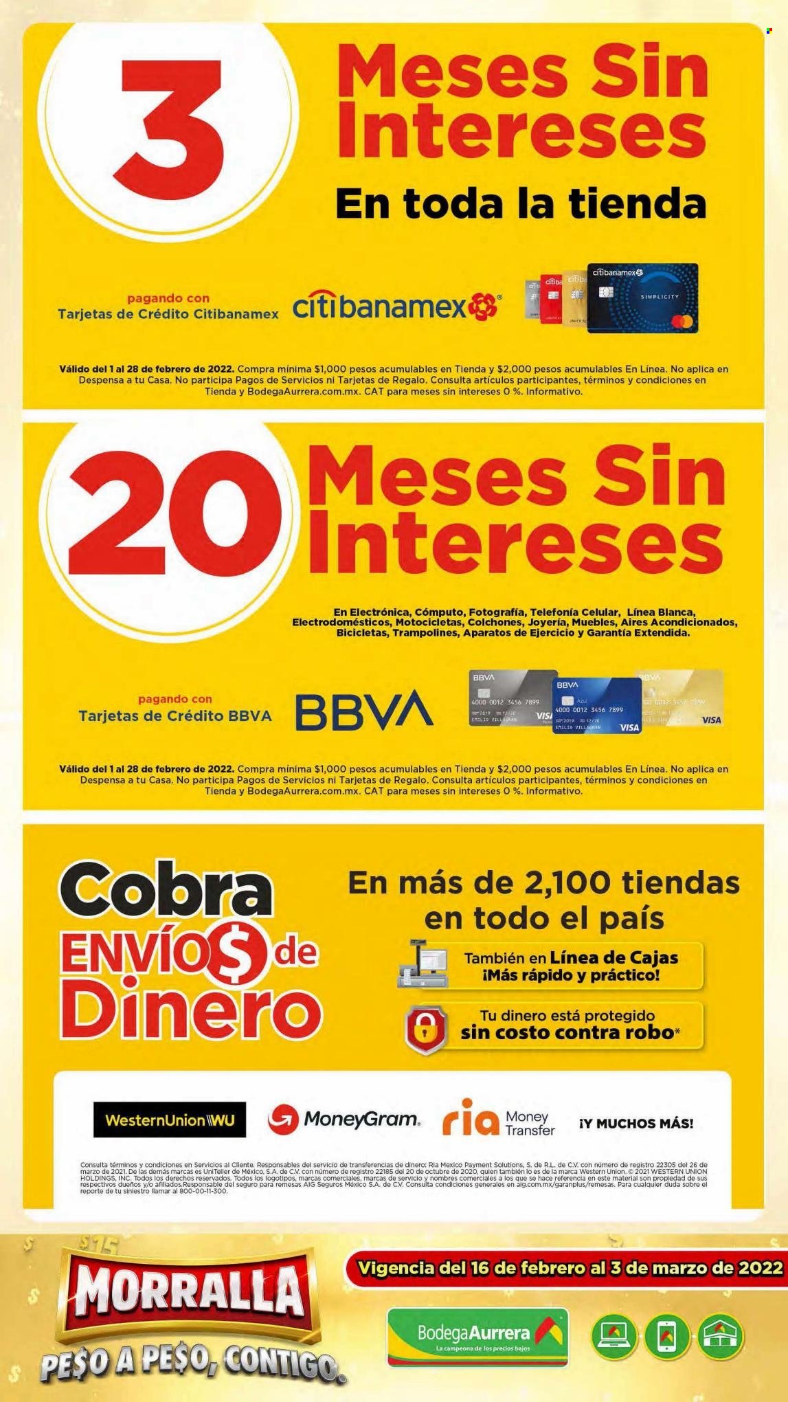 Catálogo Bodega Aurrerá - 16.2.2022 - 3.3.2022. Página 2