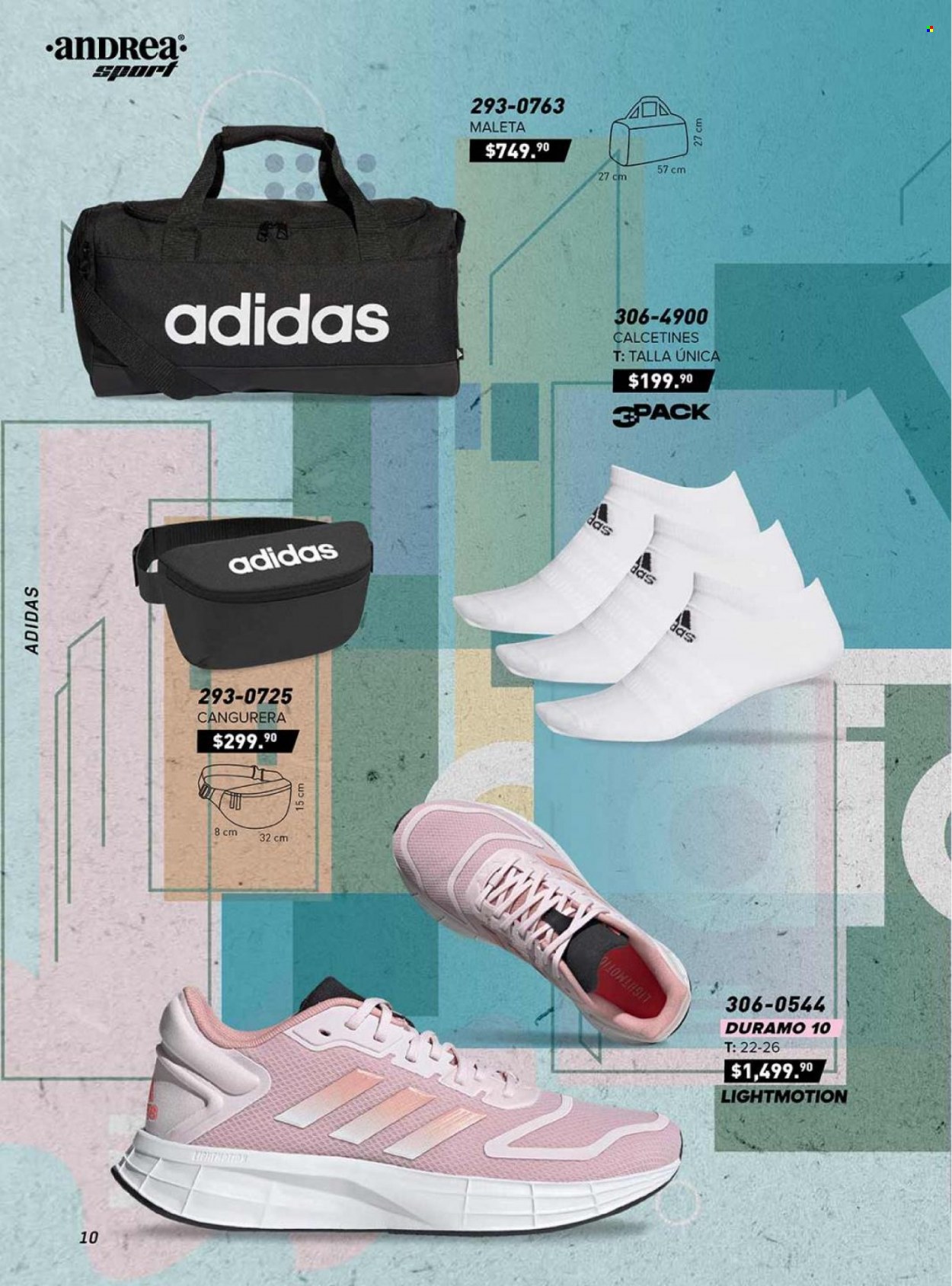 thumbnail - Folleto actual Andrea - Ventas - Adidas, calcetínes, maleta. Página 6.
