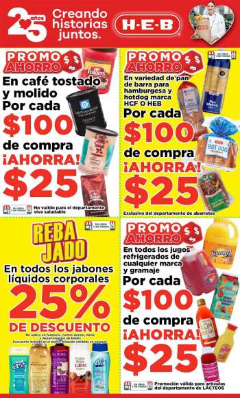 Folleto actual H-E-B - 18.2.2022 - 21.2.2022.