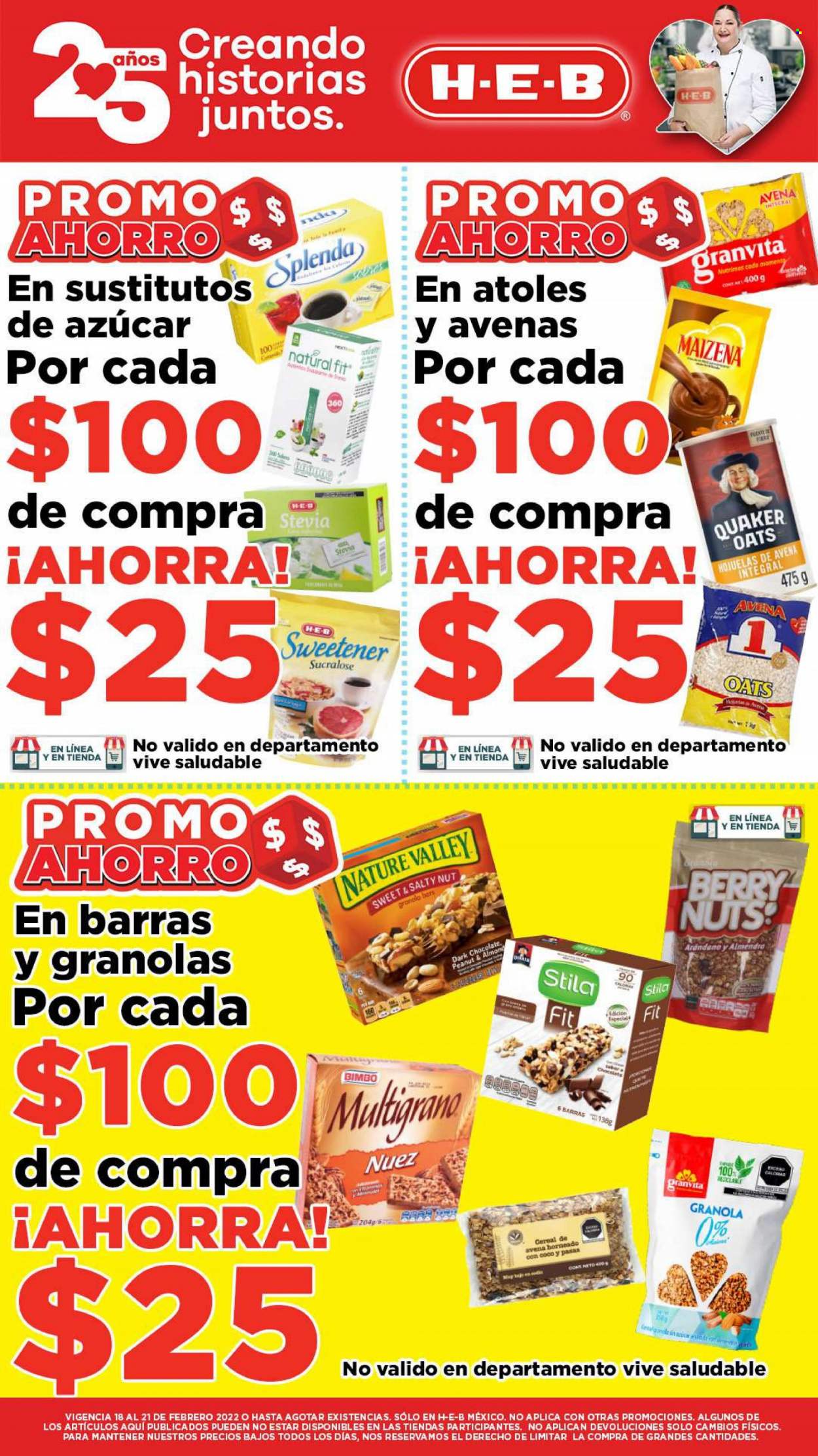 Catálogo H-E-B - 18.2.2022 - 21.2.2022. Página 2