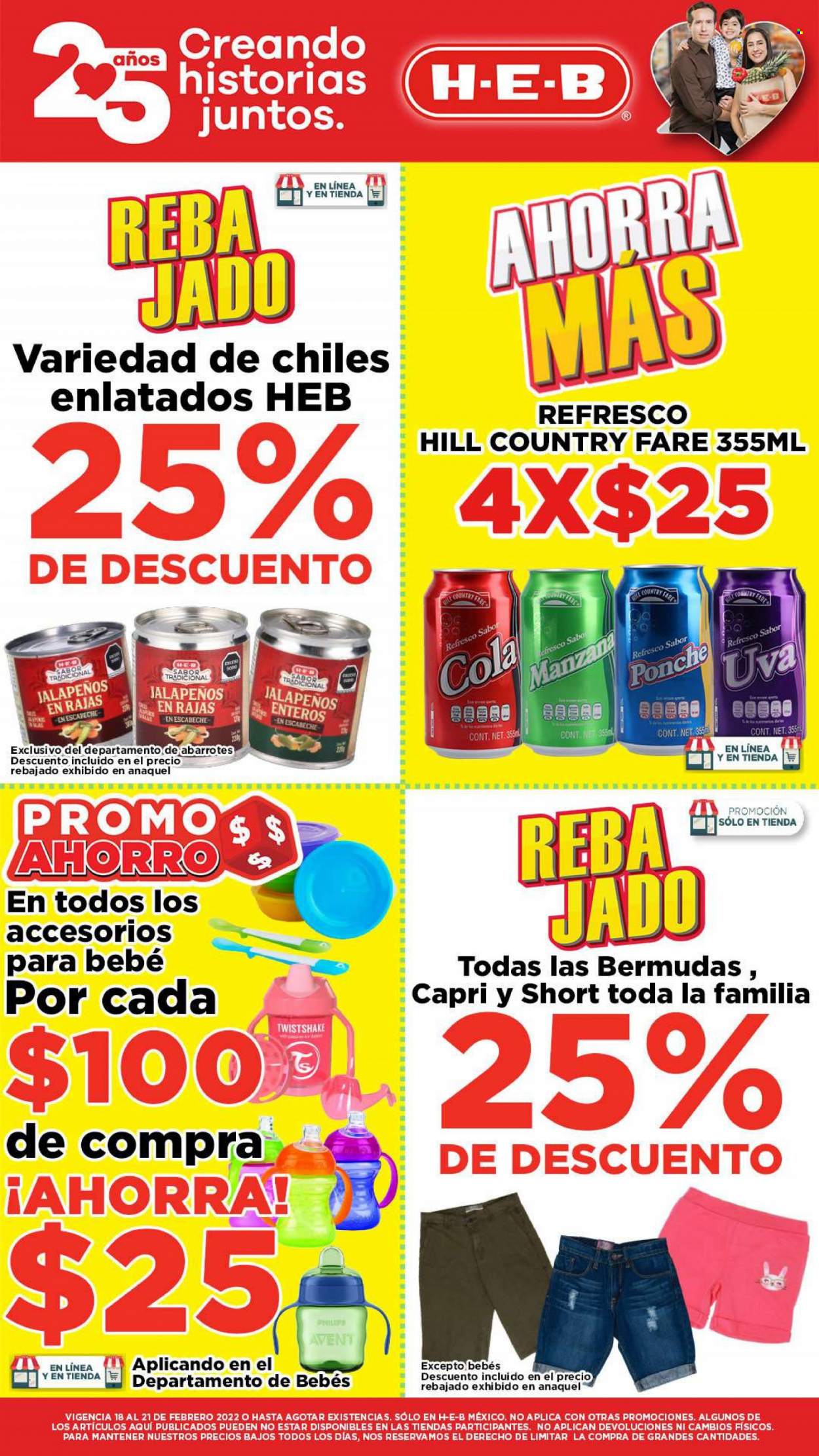 Catálogo H-E-B - 18.2.2022 - 21.2.2022. Página 3