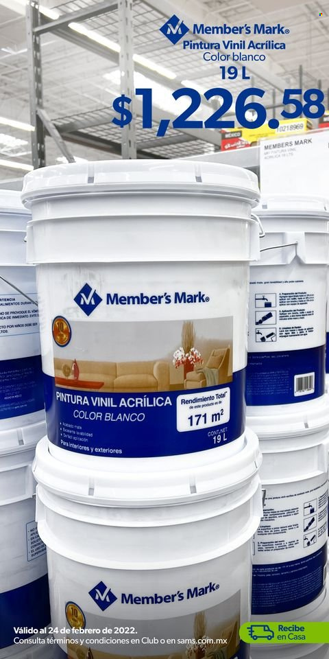 Catálogo Sam's Club - 24.2.2022 - 24.2.2022. Página 1