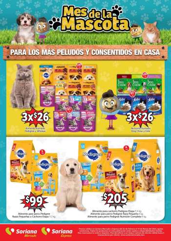 Folleto actual Soriana - 25.2.2022 - 10.3.2022.