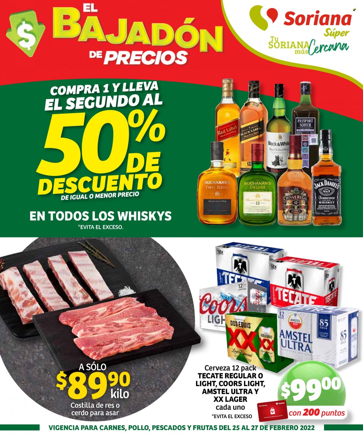 Catálogo Soriana Súper - 25.2.2022 - 28.2.2022. Página 1