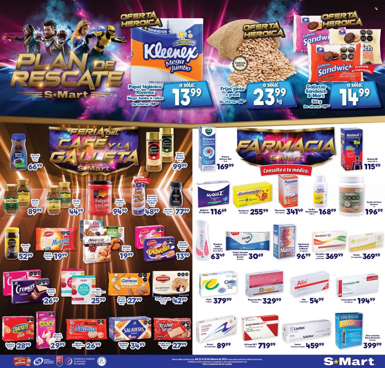 Catálogo S-Mart - 25.2.2022 - 28.2.2022. Página 1