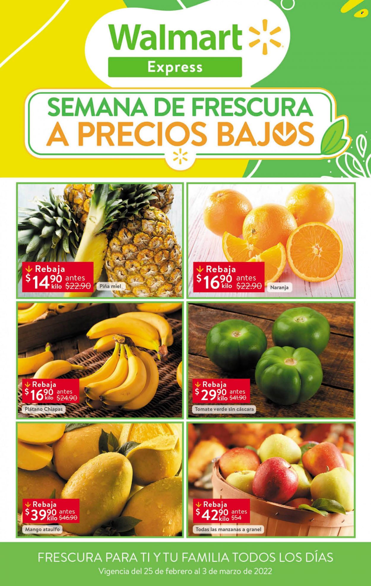 Catálogo Walmart Express - 25.2.2022 - 3.3.2022. Página 1