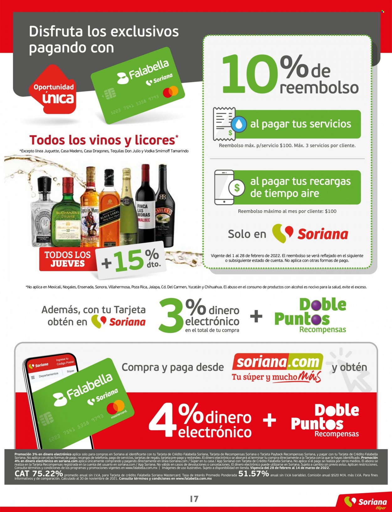 Catálogo Soriana Híper - 28.2.2022 - 14.3.2022. Página 17
