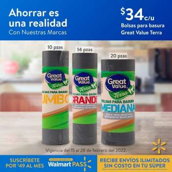 Folleto actual Walmart - 15.2.2022 - 28.2.2022.