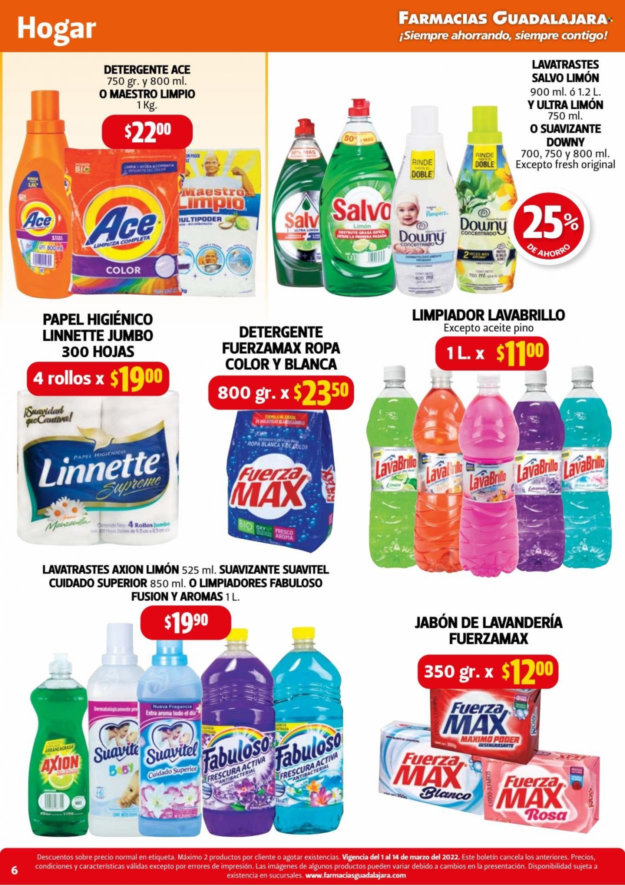Catálogo Farmacias Guadalajara - 1.3.2022 - 14.3.2022. Página 6