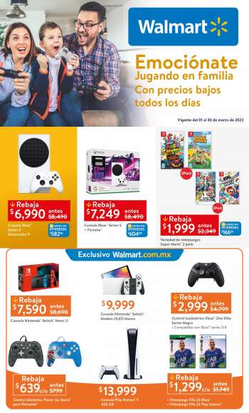 Folleto actual Walmart - 1.3.2022 - 30.3.2022.