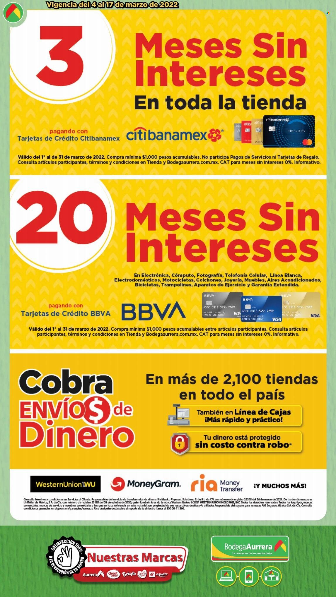 Catálogo Bodega Aurrerá - 4.3.2022 - 17.3.2022. Página 2