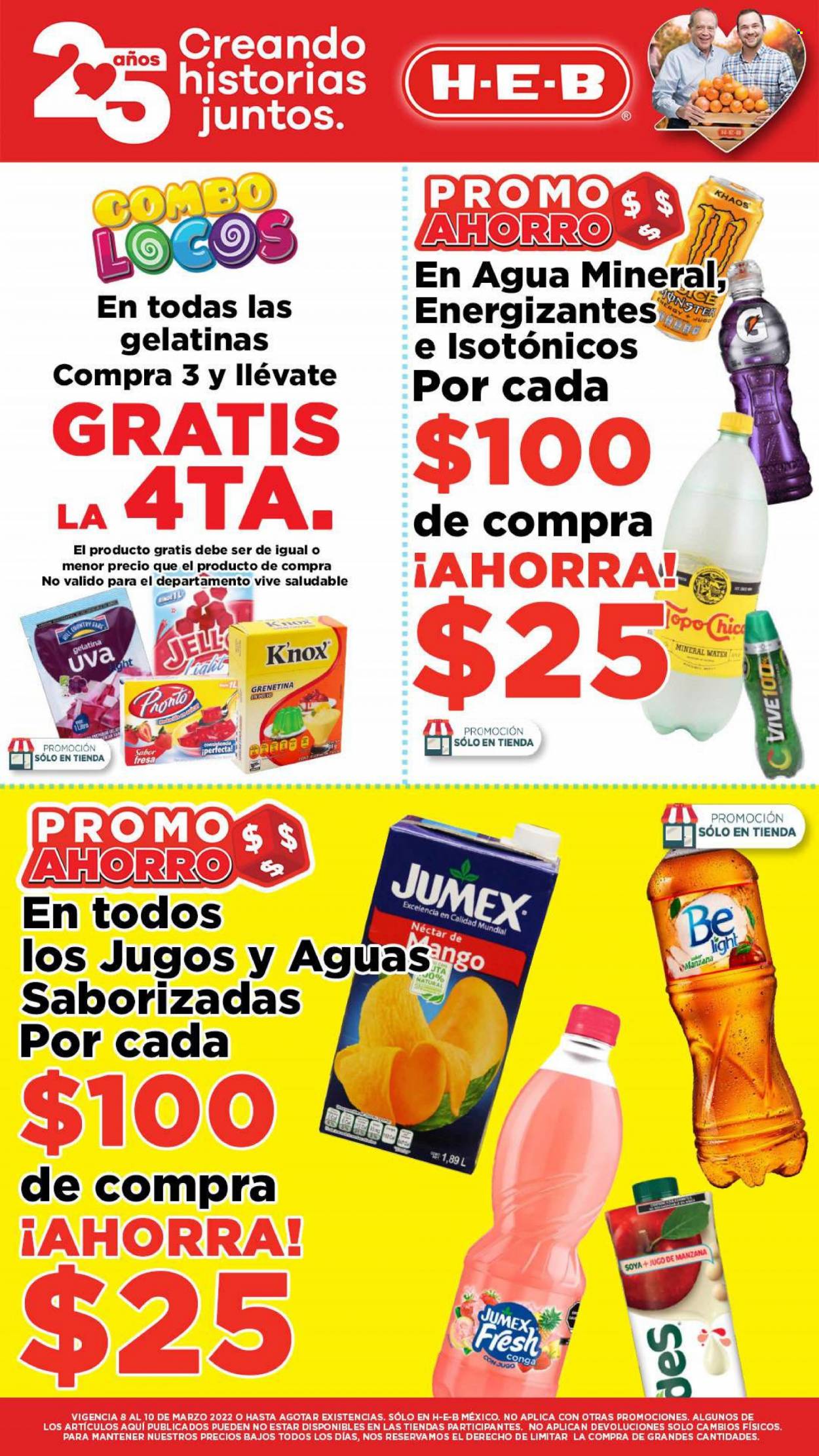 Catálogo H-E-B - 8.3.2022 - 10.3.2022. Página 2