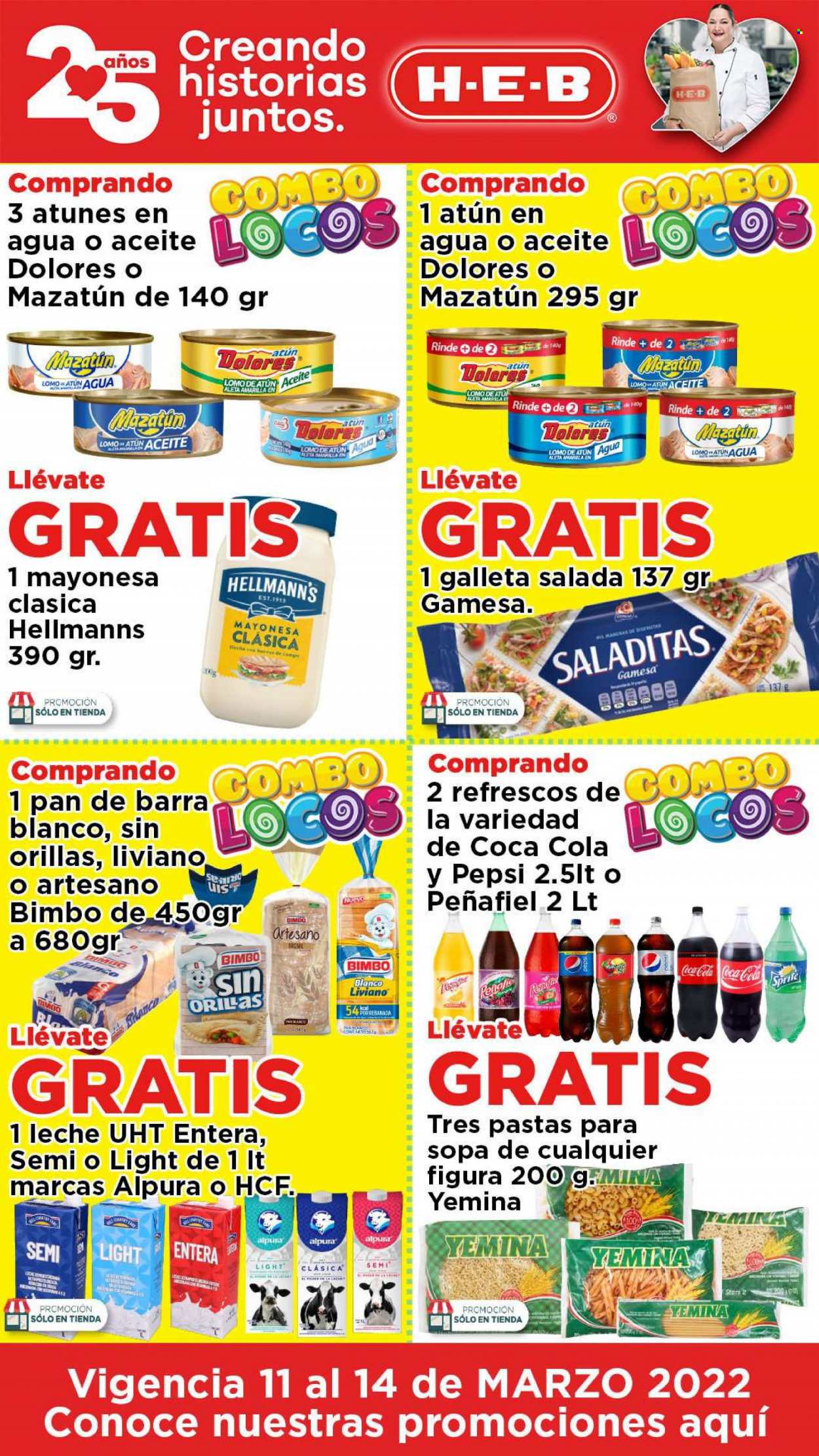 Catálogo H-E-B - 11.3.2022 - 14.3.2022. Página 1