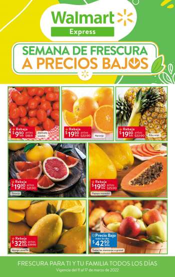 Folleto actual Walmart Express - 11.3.2022 - 17.3.2022.