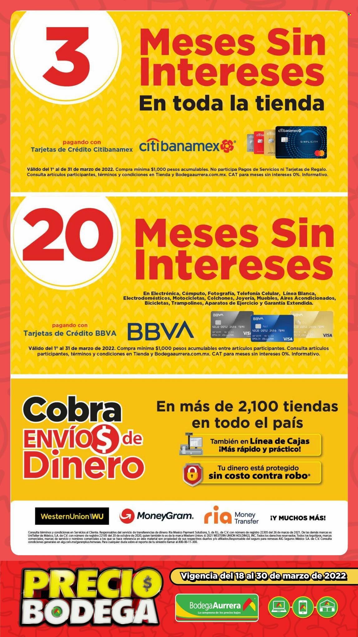 Catálogo Bodega Aurrerá - 18.3.2022 - 30.3.2022. Página 2