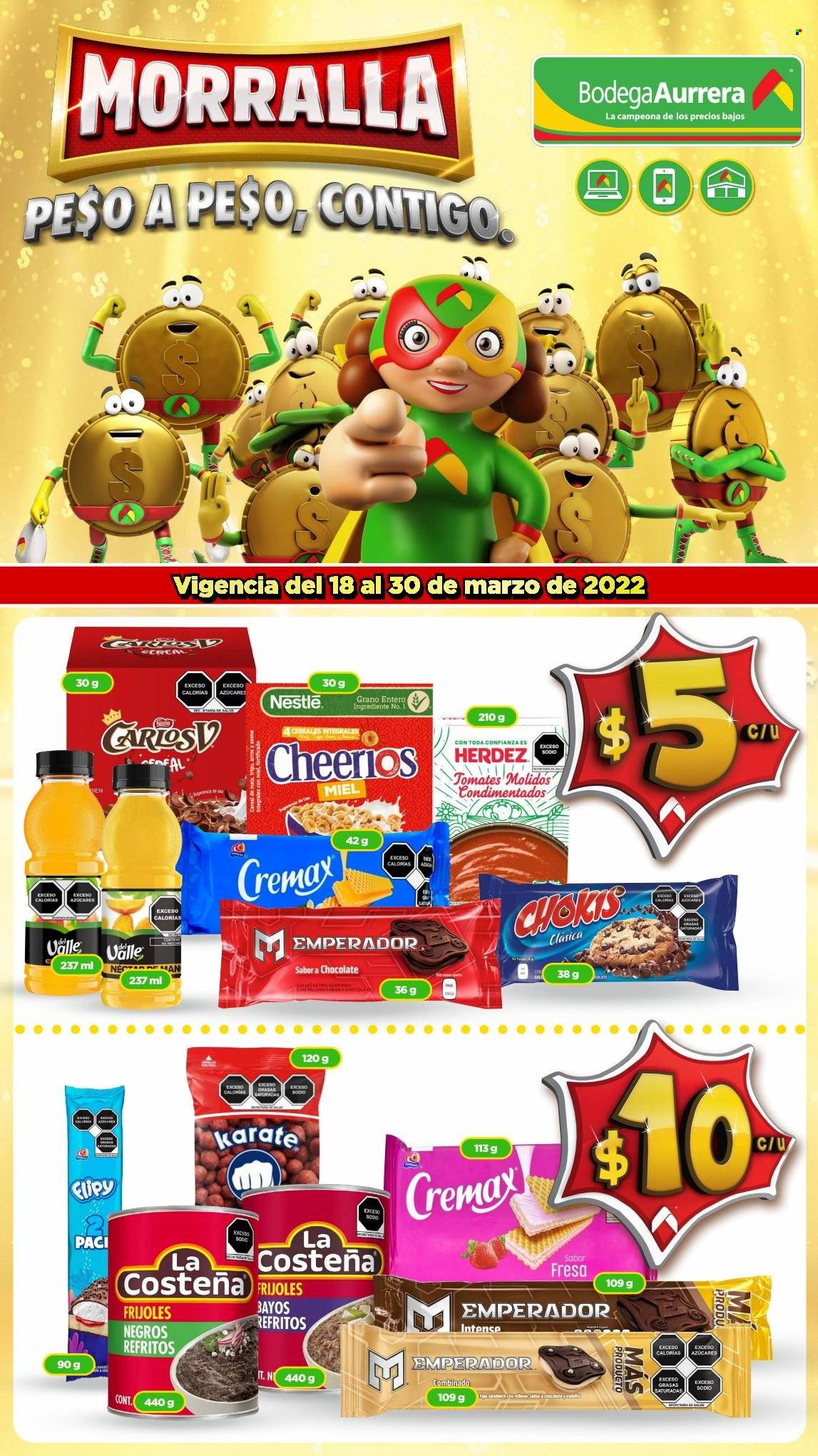 Catálogo Bodega Aurrerá - 18.3.2022 - 30.3.2022. Página 1