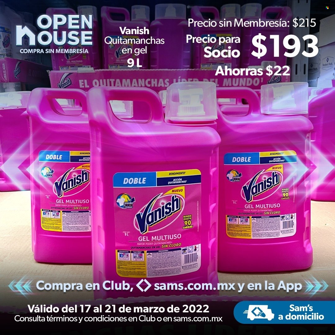 Catálogo Sam's Club - 17.3.2022 - 21.3.2022. Página 57
