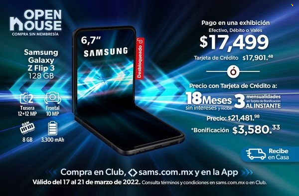 Catálogo Sam's Club - 17.3.2022 - 21.3.2022. Página 70