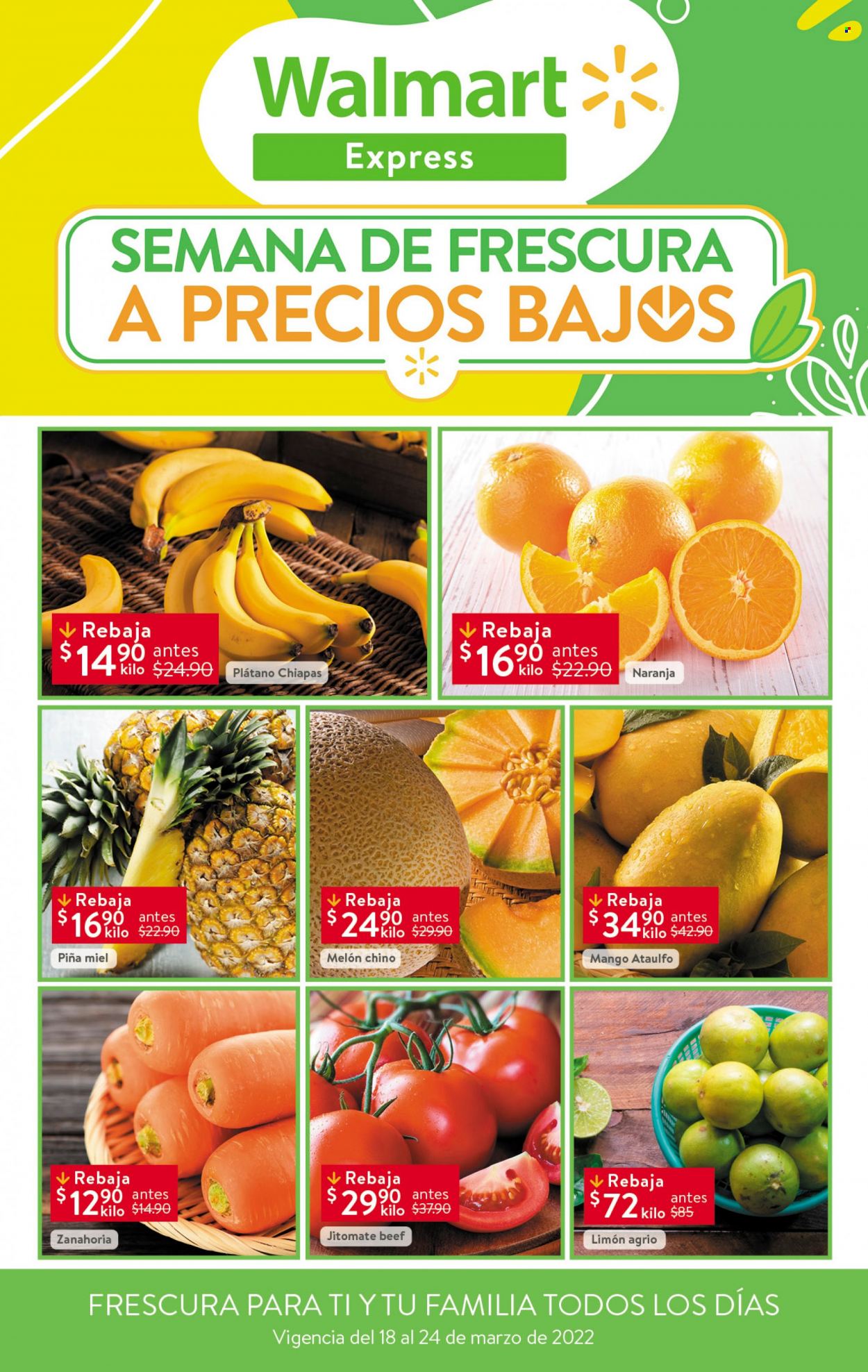 Catálogo Walmart Express - 18.3.2022 - 24.3.2022. Página 1