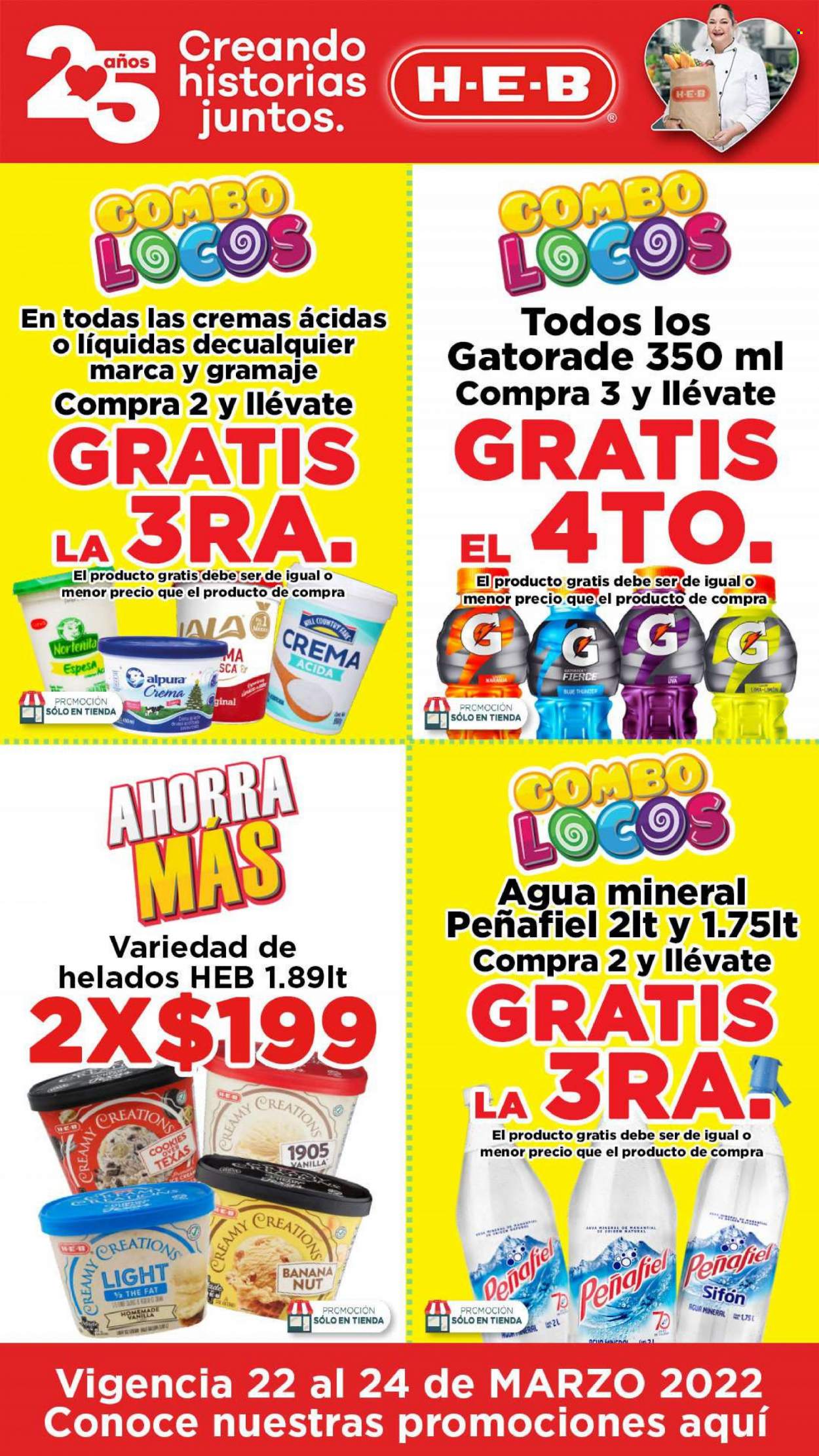 Catálogo H-E-B - 22.3.2022 - 24.3.2022. Página 1