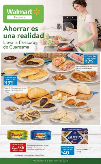 Folleto actual Walmart Express - 15.3.2022 - 31.3.2022.