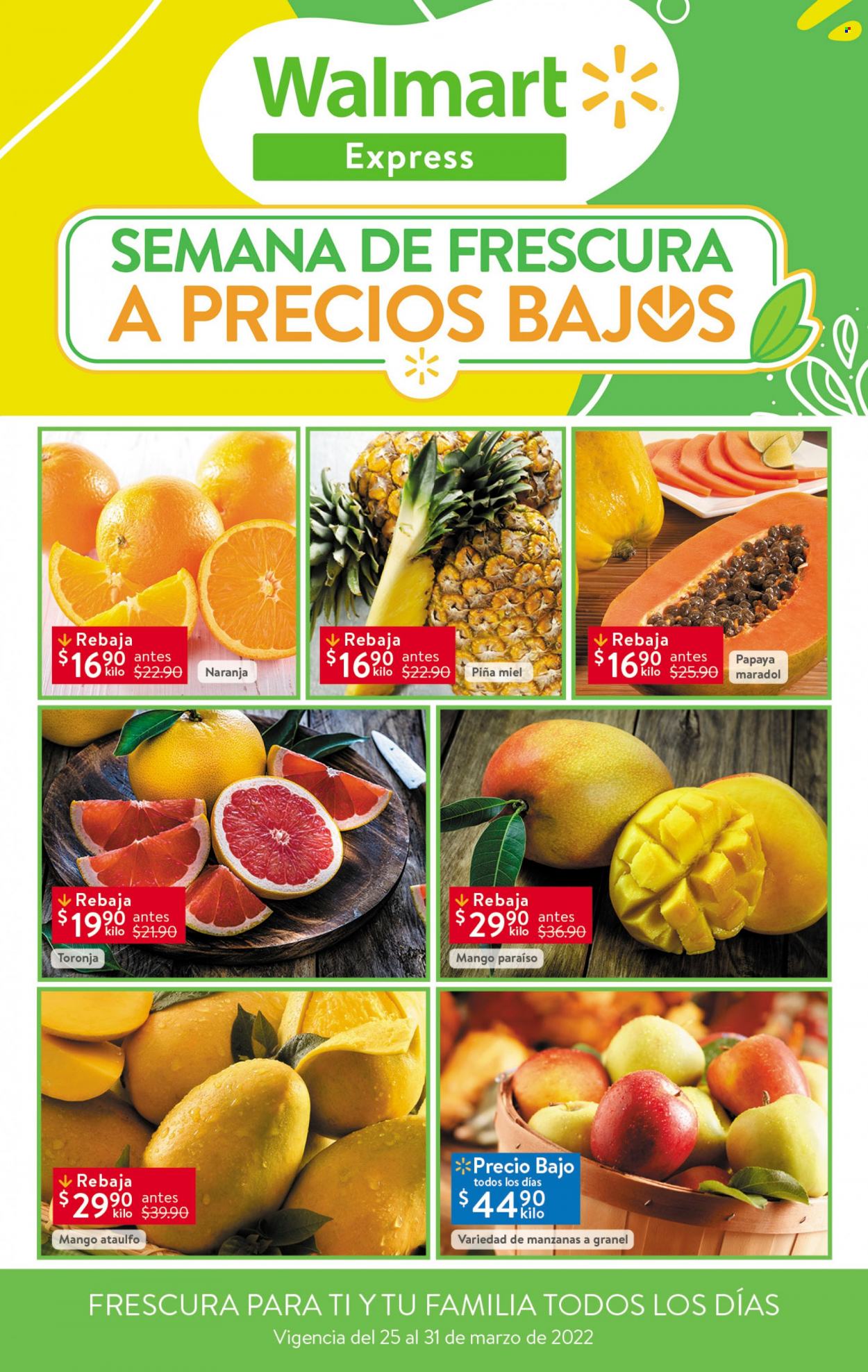 Catálogo Walmart Express - 25.3.2022 - 31.3.2022. Página 1