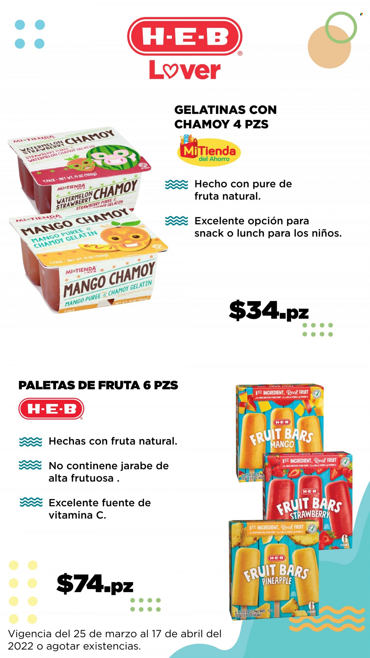 Catálogo H-E-B - 25.3.2022 - 17.4.2022. Página 4