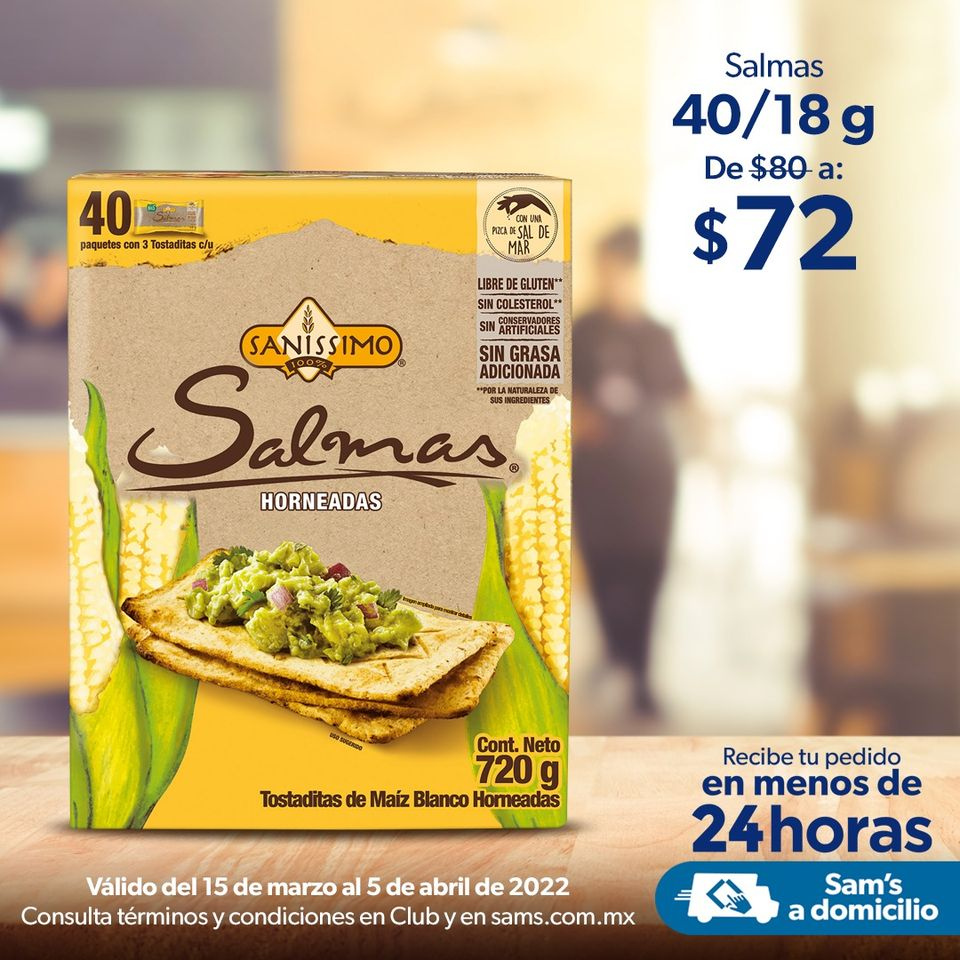 Catálogo Sam's Club - 15.3.2022 - 5.4.2022. Página 77