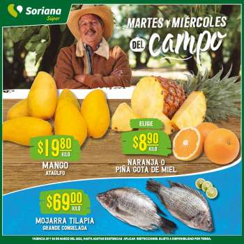 Folleto actual Soriana Súper - 29.3.2022 - 30.3.2022.