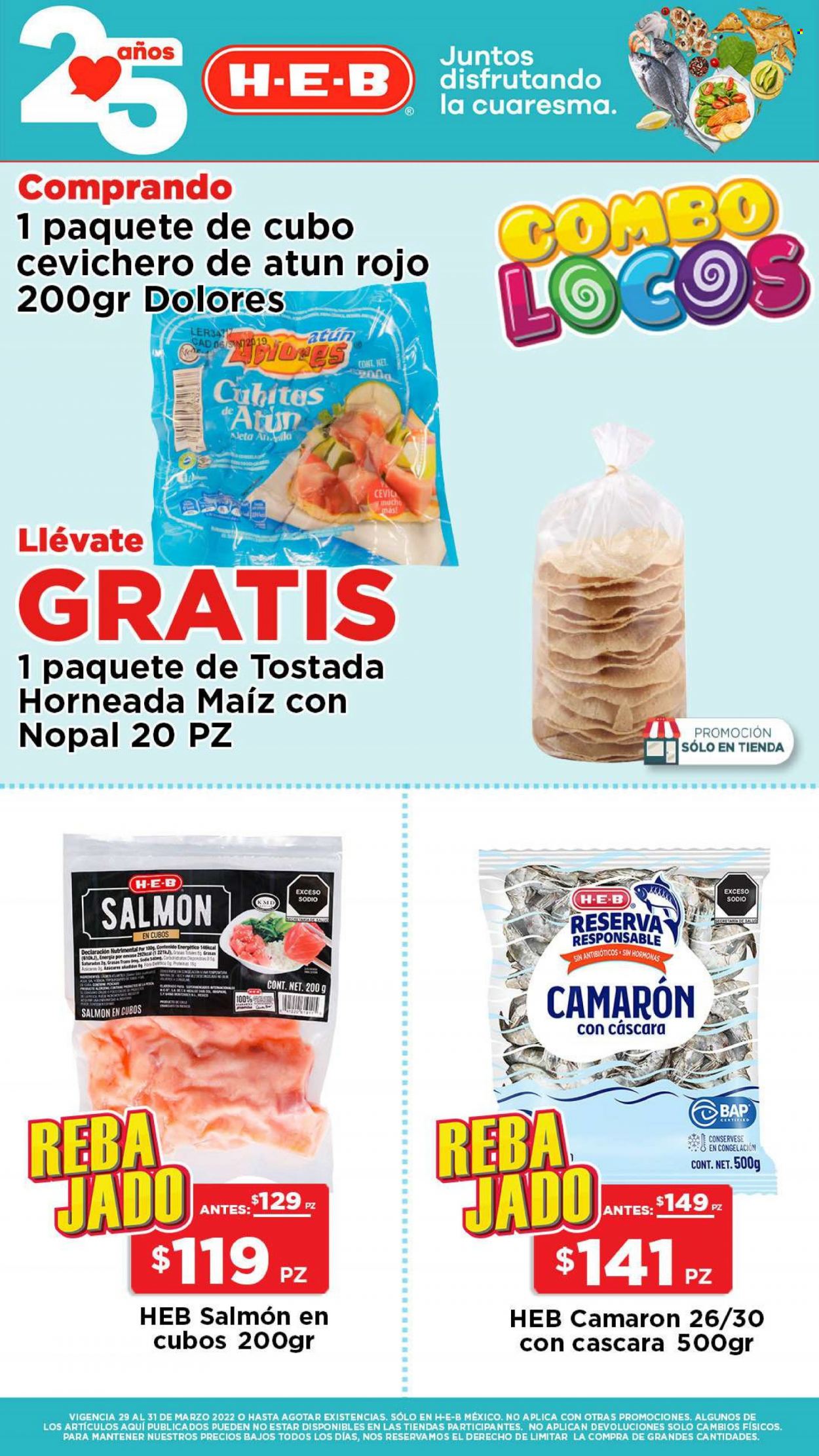 Catálogo H-E-B - 29.3.2022 - 31.3.2022. Página 6