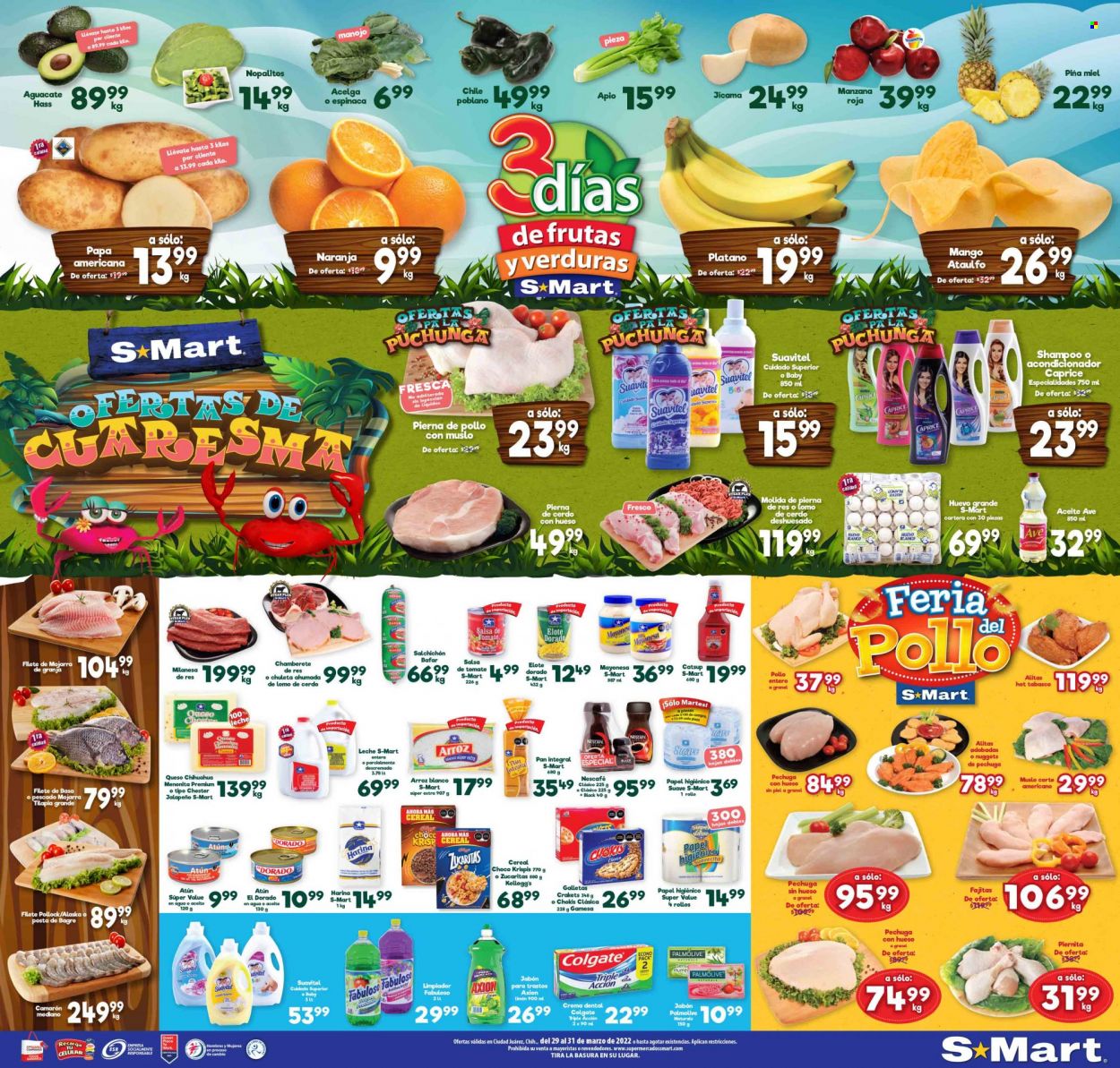 Catálogo S-Mart - 29.3.2022 - 31.3.2022. Página 1