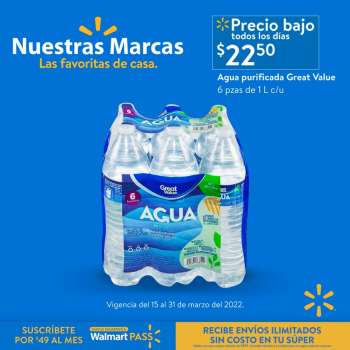 Folleto actual Walmart - 15.3.2022 - 31.3.2022.