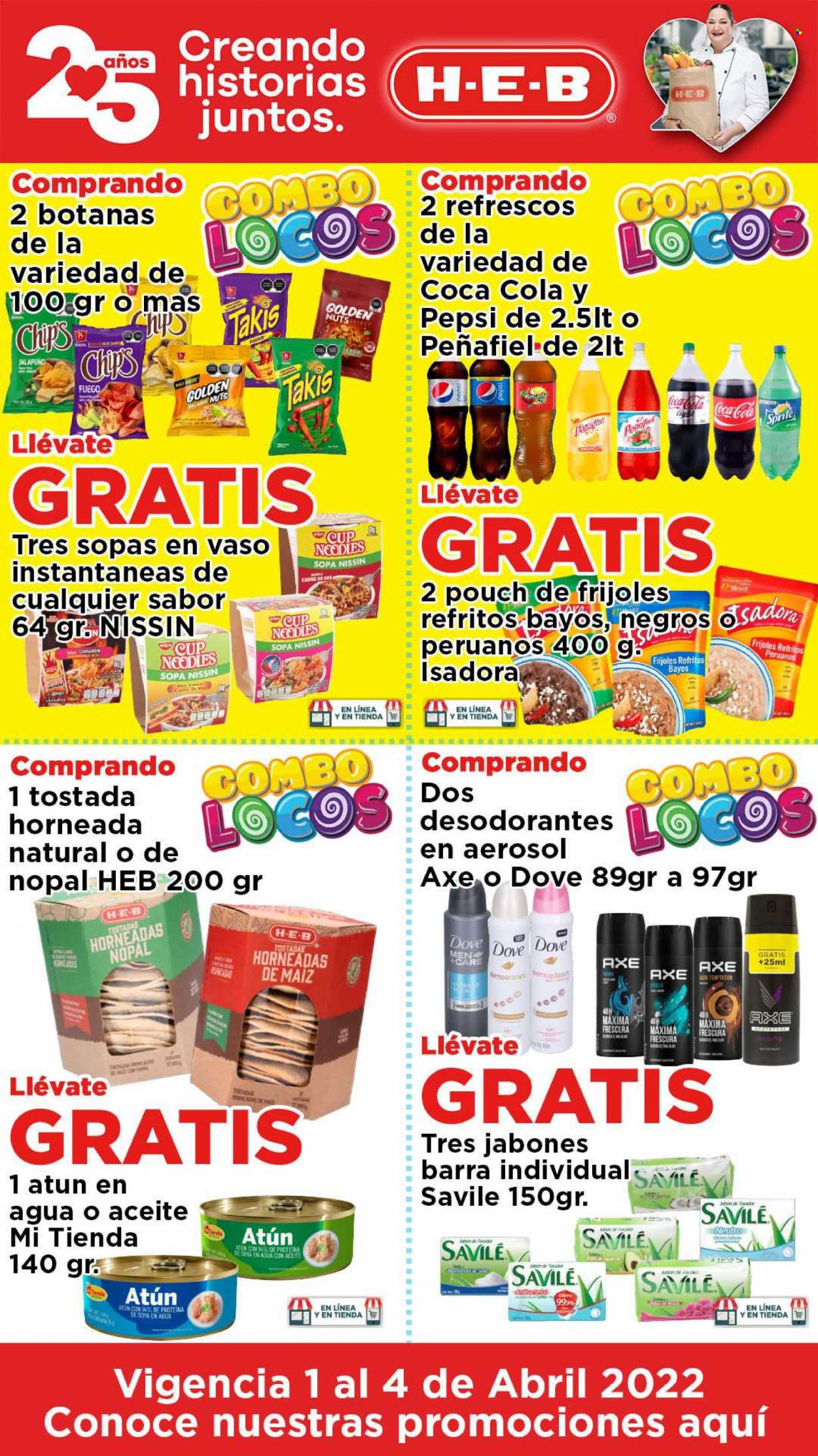 Catálogo H-E-B - 1.4.2022 - 4.4.2022. Página 1