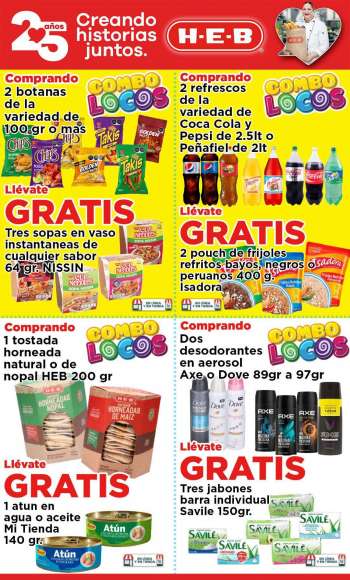 Folleto actual H-E-B - 1.4.2022 - 4.4.2022.