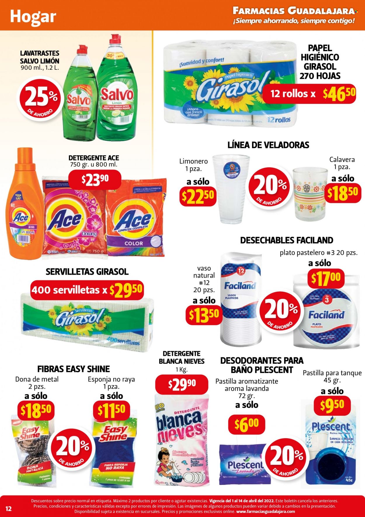 Catálogo Farmacias Guadalajara - 1.4.2022 - 14.4.2022. Página 12