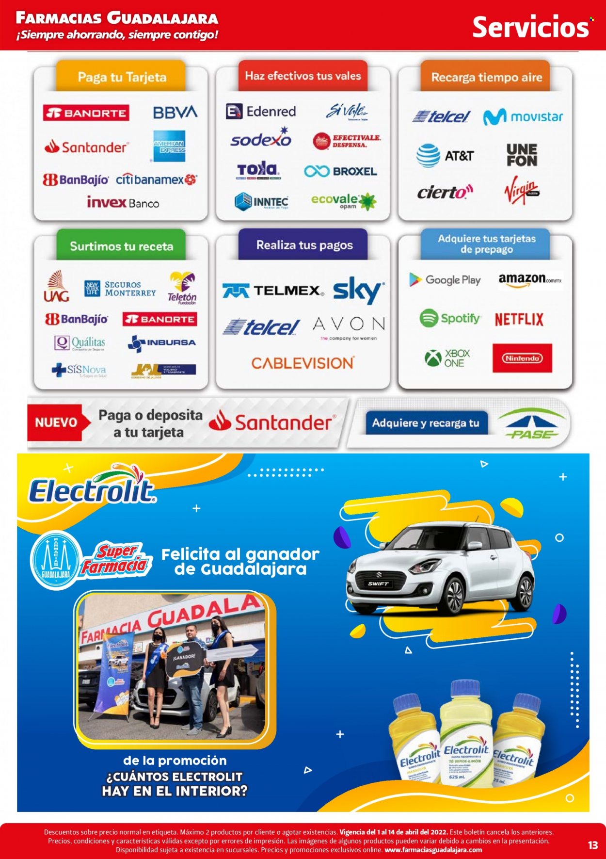 Catálogo Farmacias Guadalajara - 1.4.2022 - 14.4.2022. Página 13