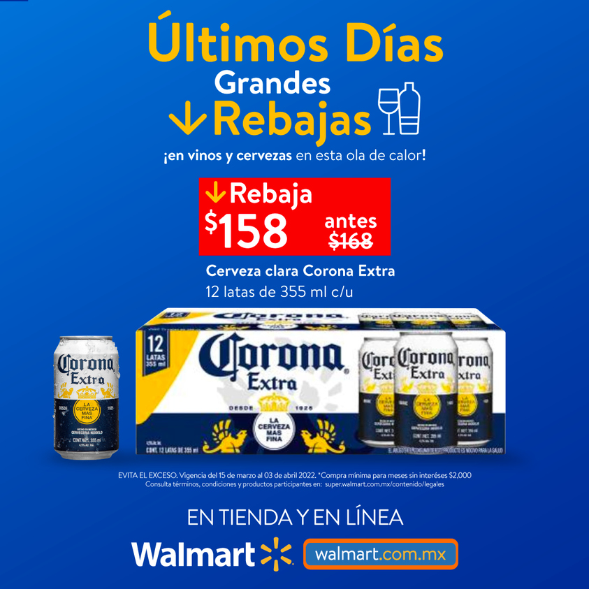 Catálogo Walmart - 15.3.2022 - 3.4.2022. Página 1
