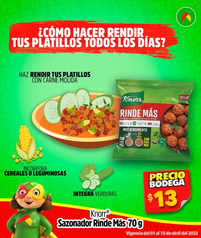 Catálogo Bodega Aurrerá - 1.4.2022 - 15.4.2022. Página 1