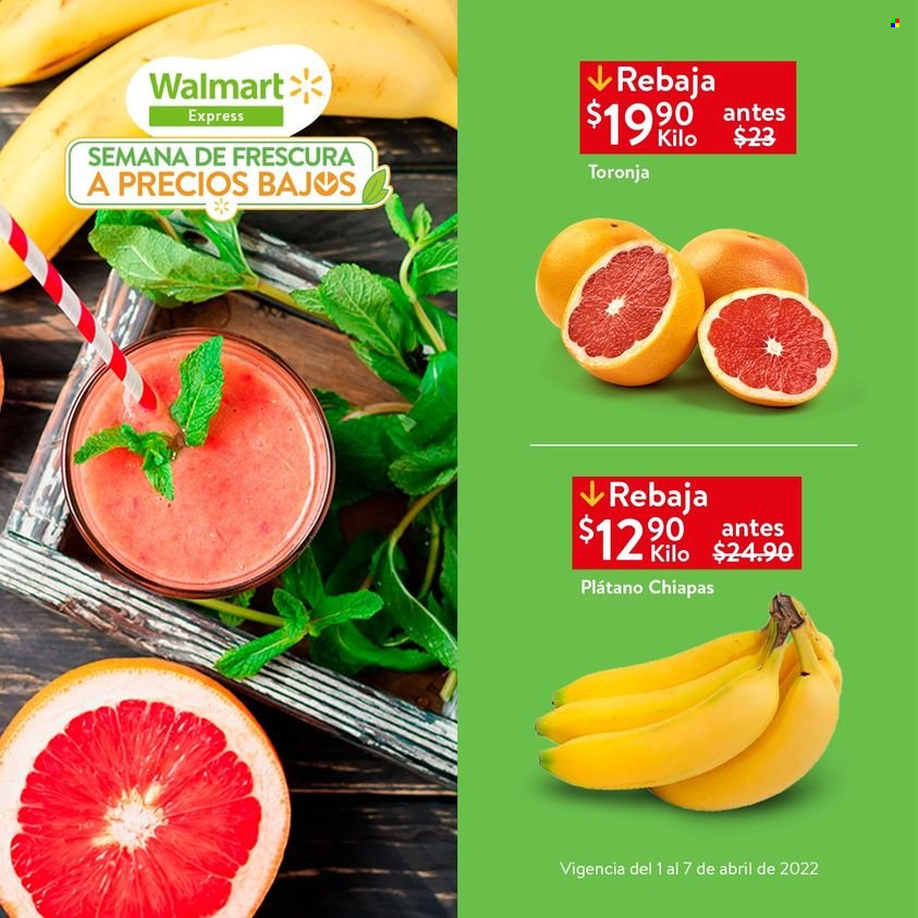 Catálogo Walmart Express - 1.4.2022 - 7.4.2022. Página 1