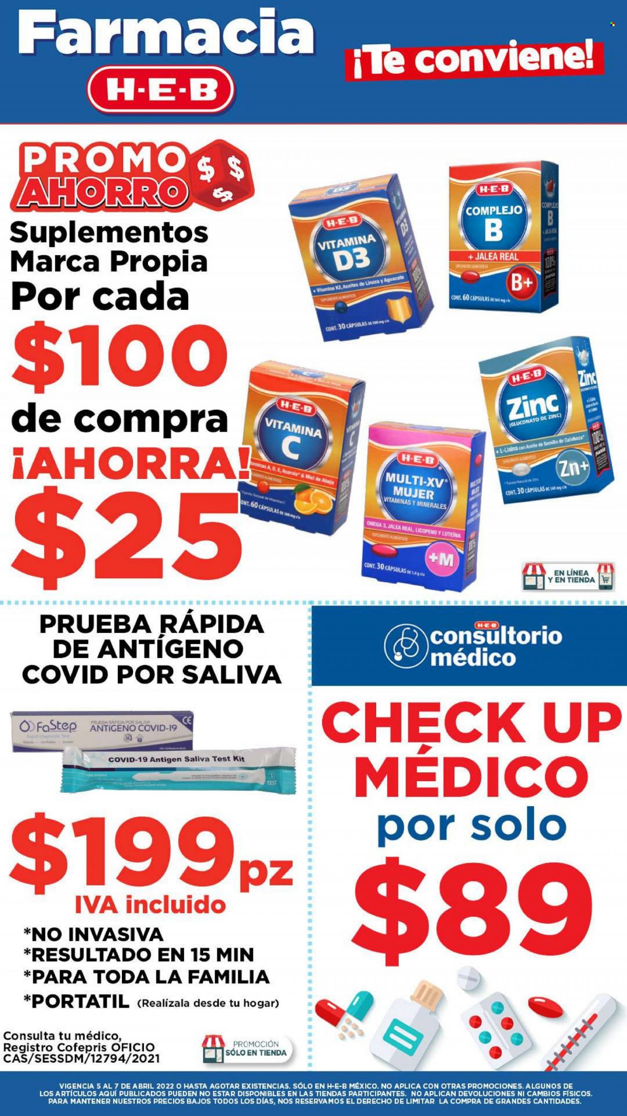 Catálogo H-E-B - 5.4.2022 - 7.4.2022. Página 15