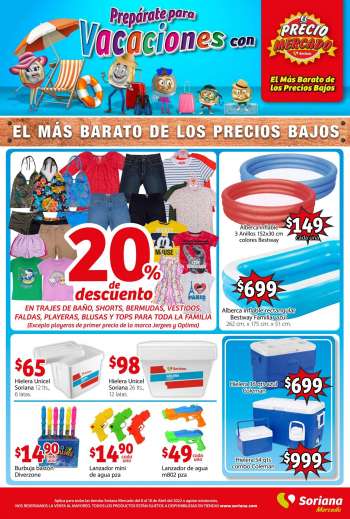 Folleto actual Soriana Mercado - 8.4.2022 - 18.4.2022.