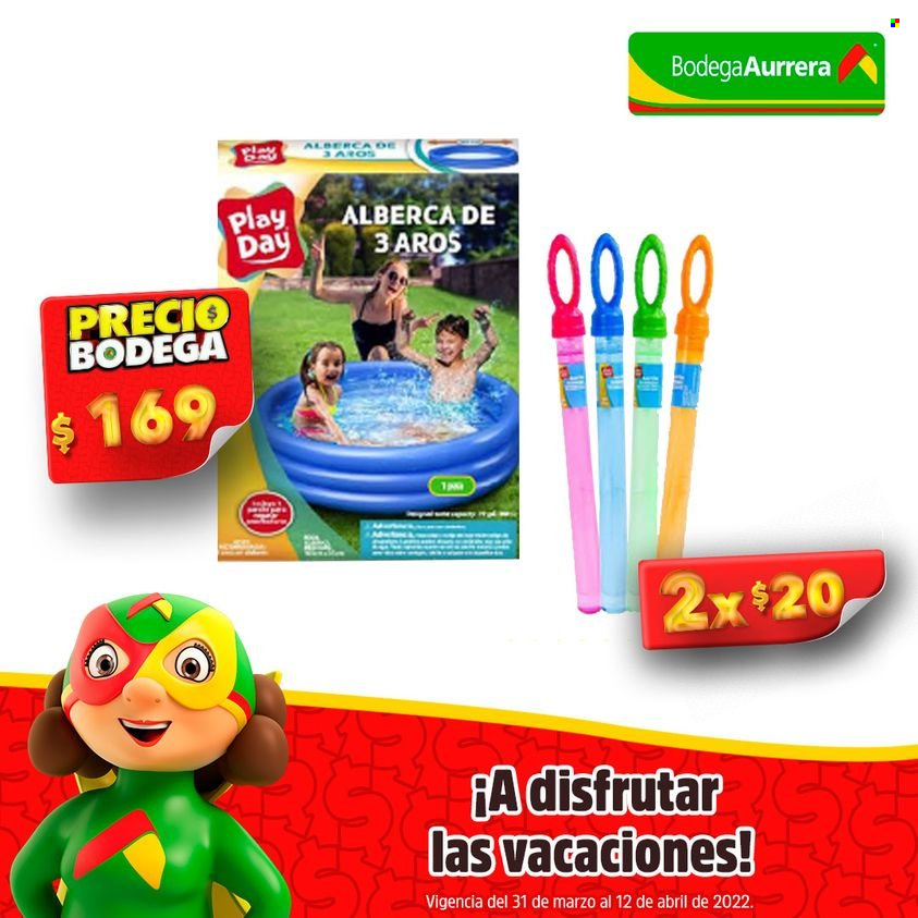 Catálogo Bodega Aurrerá - 31.3.2022 - 12.4.2022. Página 1