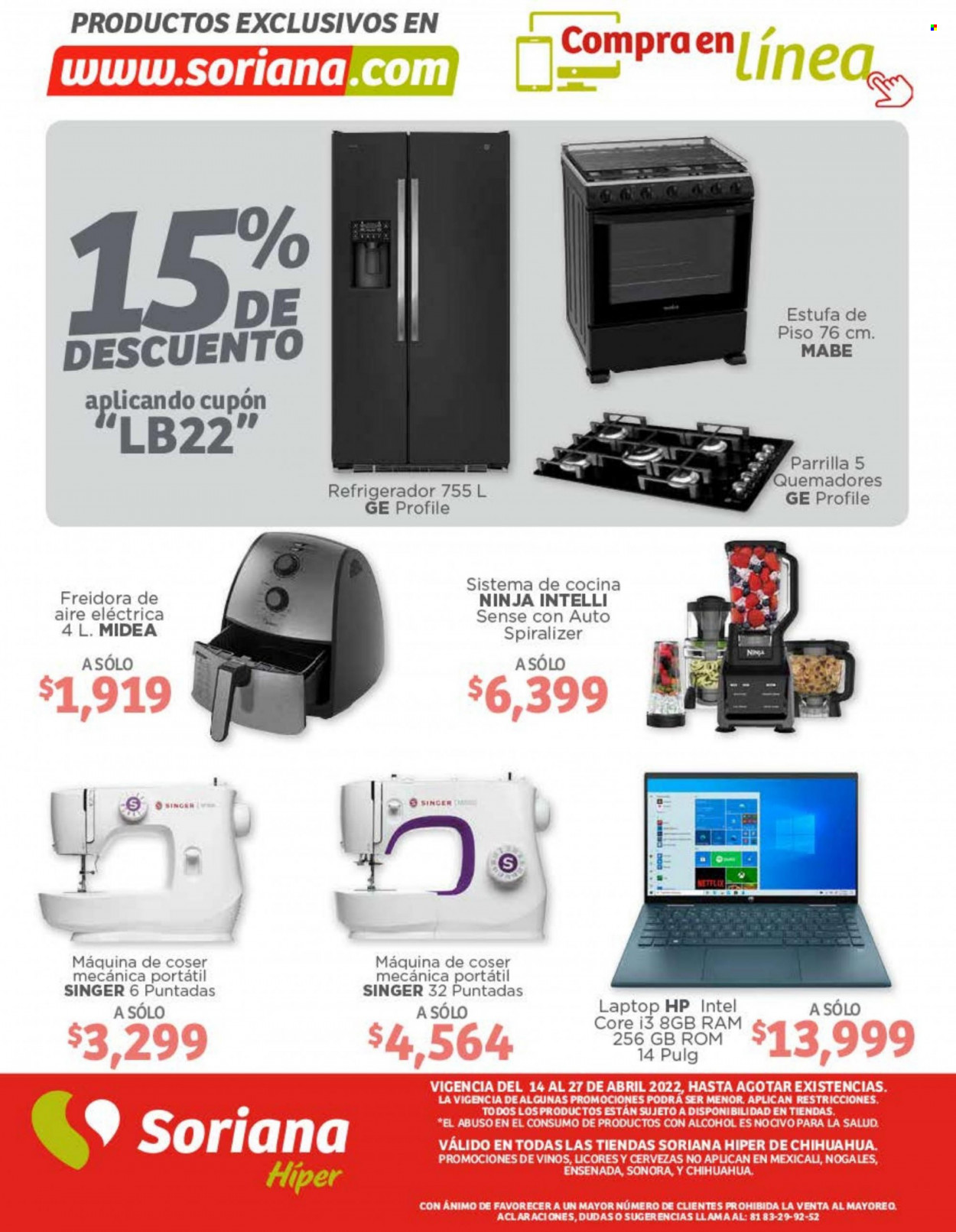 Catálogo Soriana Híper - 14.4.2022 - 27.4.2022. Página 48