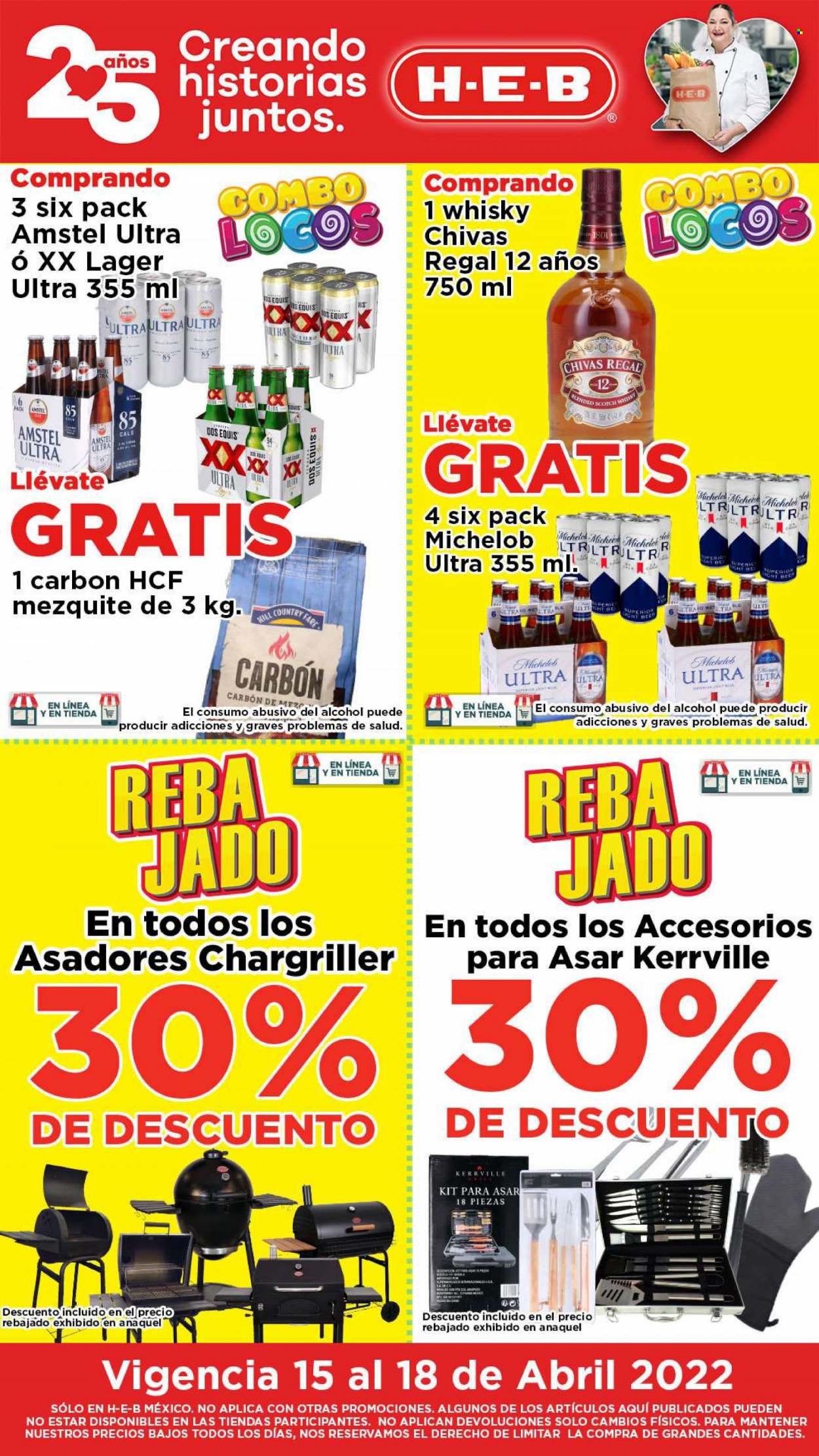 Catálogo H-E-B - 15.4.2022 - 18.4.2022. Página 1