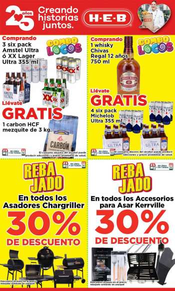 Folleto actual H-E-B - 15.4.2022 - 18.4.2022.