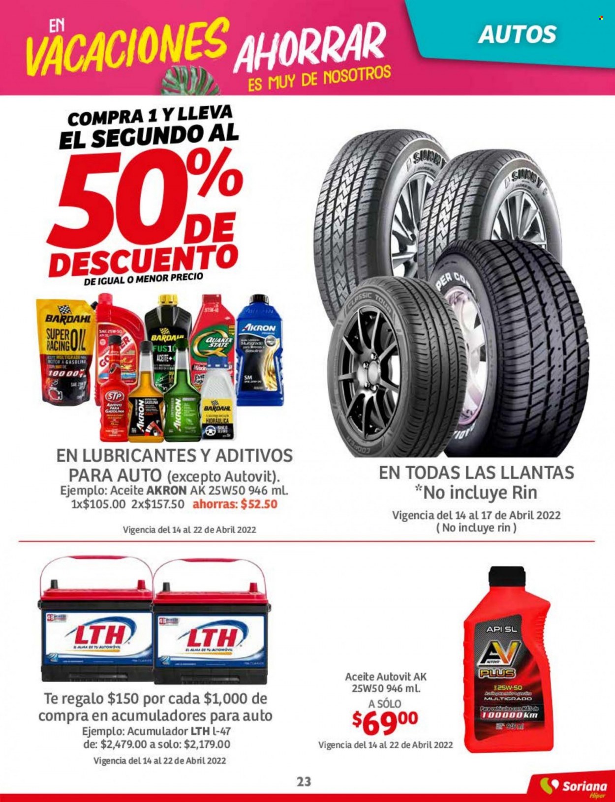 Catálogo Soriana Híper - 14.4.2022 - 27.4.2022. Página 23